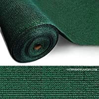 MALLA de SOMBREO OCULTACION 1 x 10 metros- verde oscuro. Recomendable en terrazas- jardines y delimitación de parcelas.